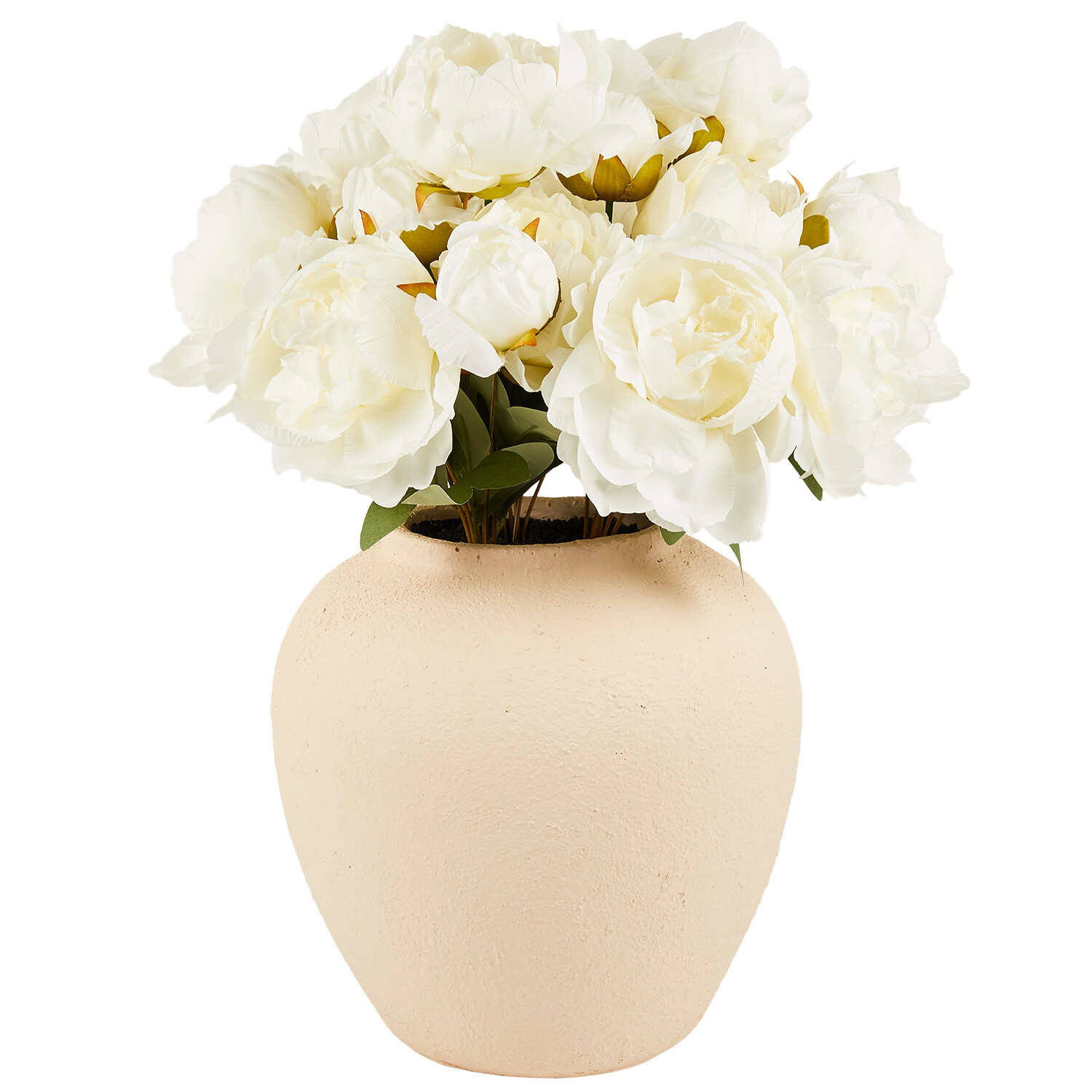 Peony Large Vase Arrangement - Soft Pink or Cream Image 5