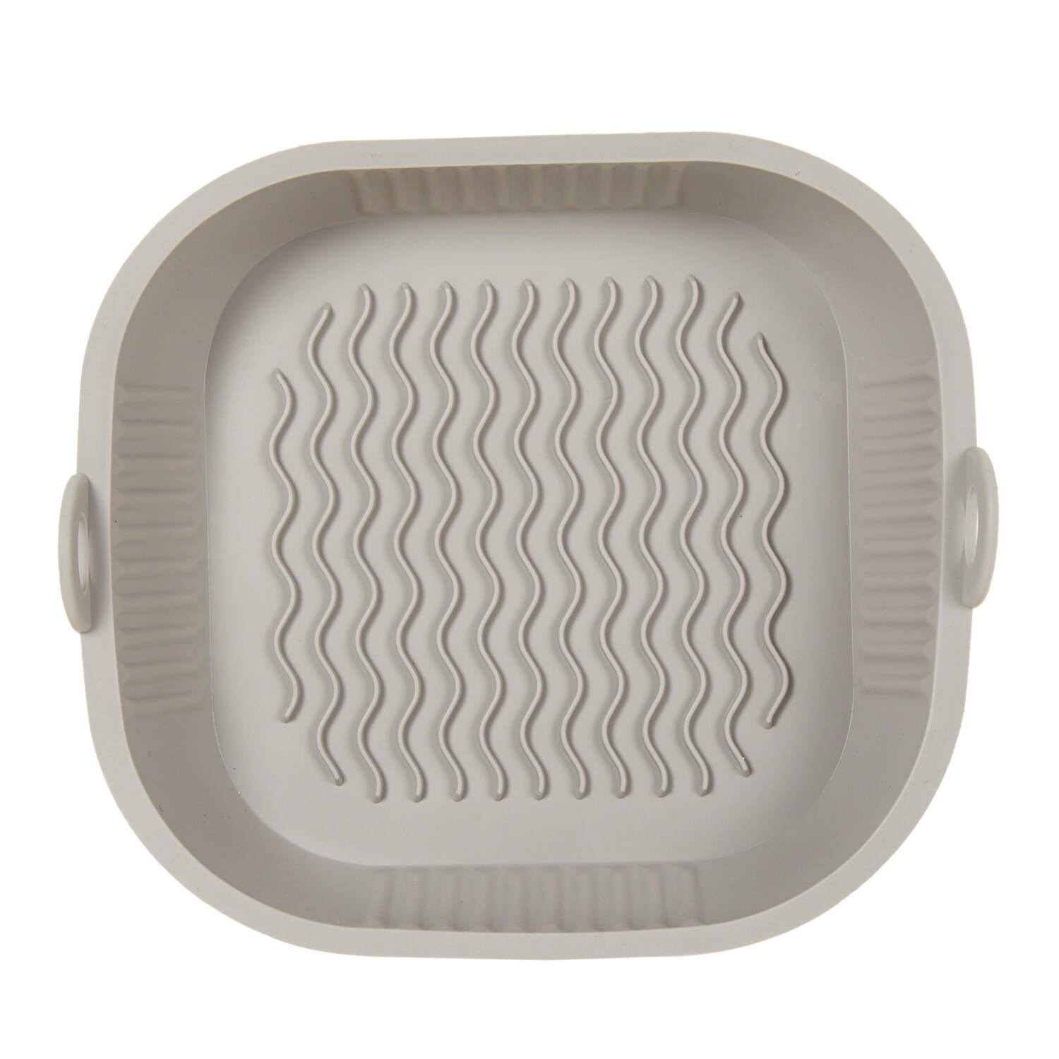 Silicone Airfryer Tray - Grey Image 4