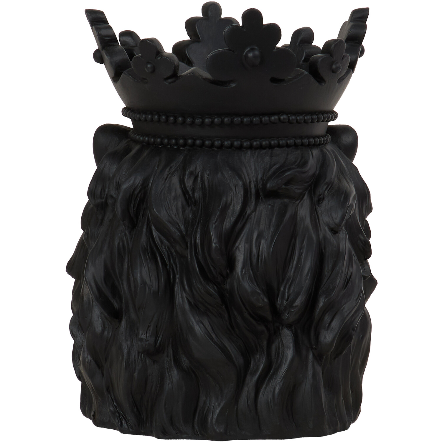 Lion Candle Holder - Black Image 3