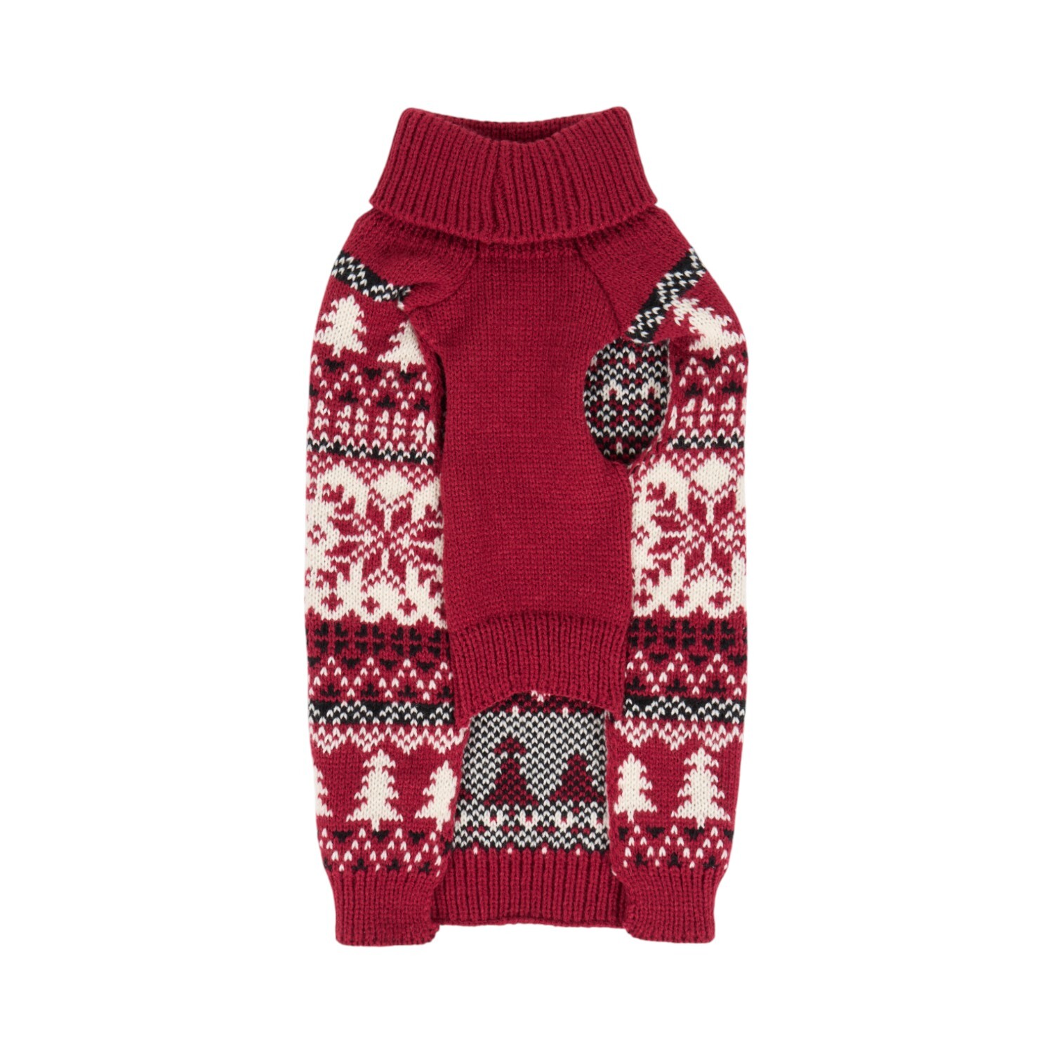 Fair Isle Dog Jumper M Image 5