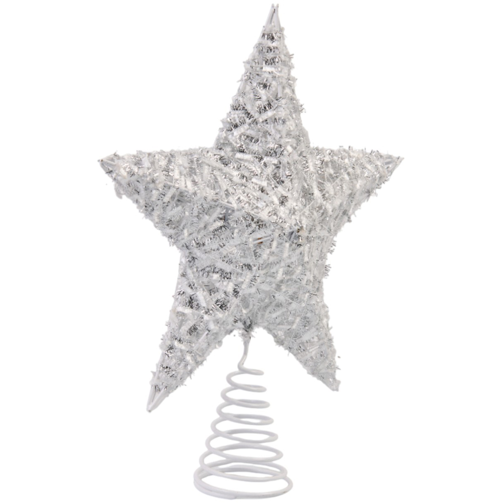 Frosted Fairytale White Star Tree Topper Image 1
