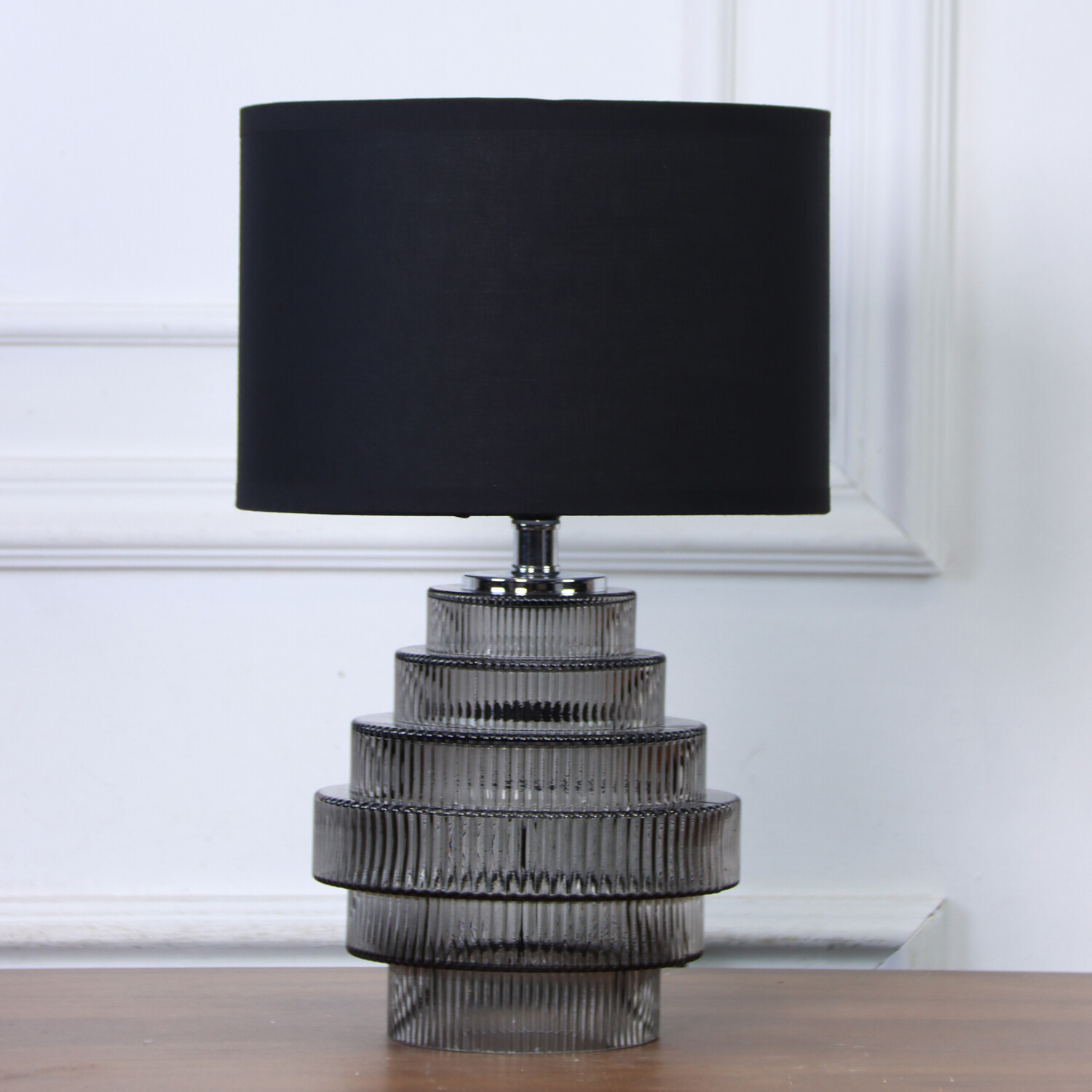Alma Black Table Lamp Black Image 3