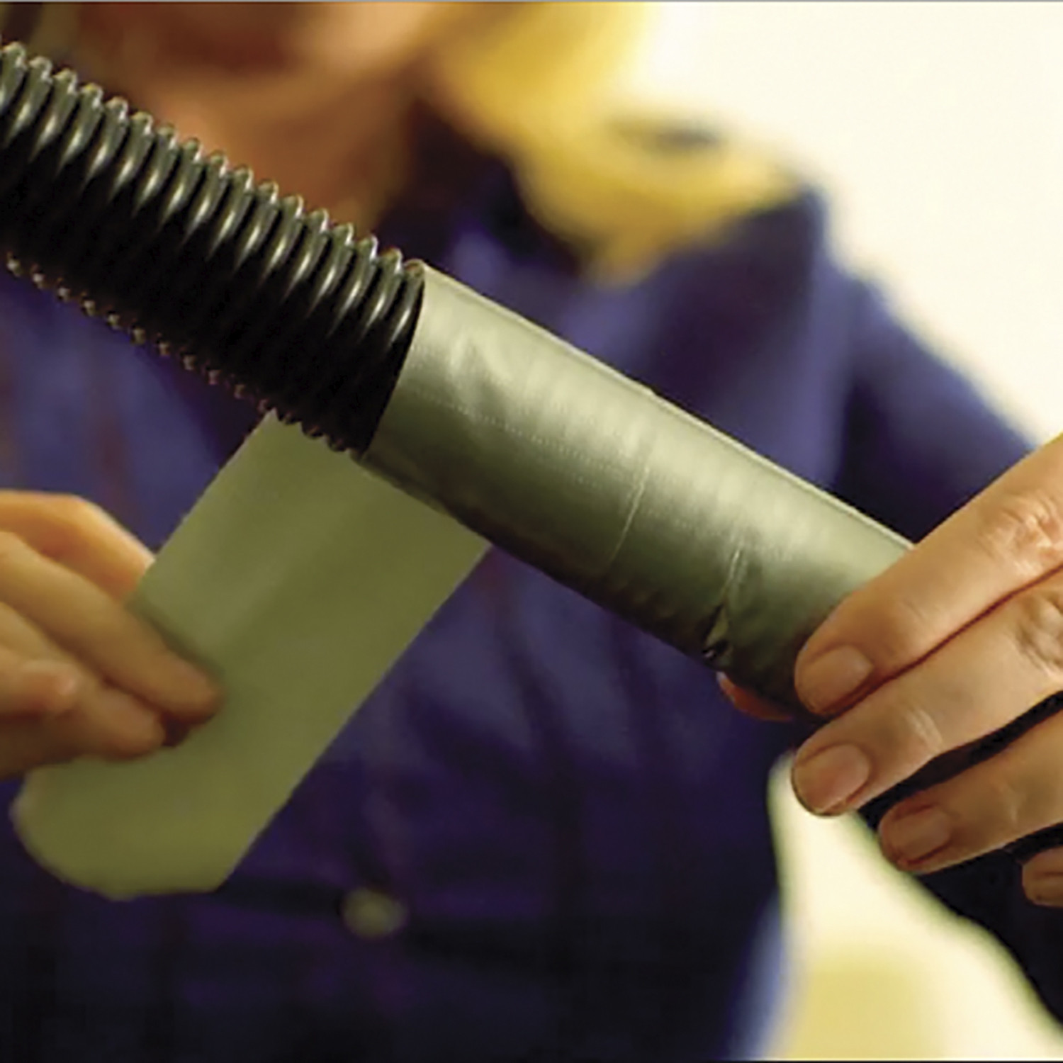 Duck 50mm x 10m Silver Tape Image 3