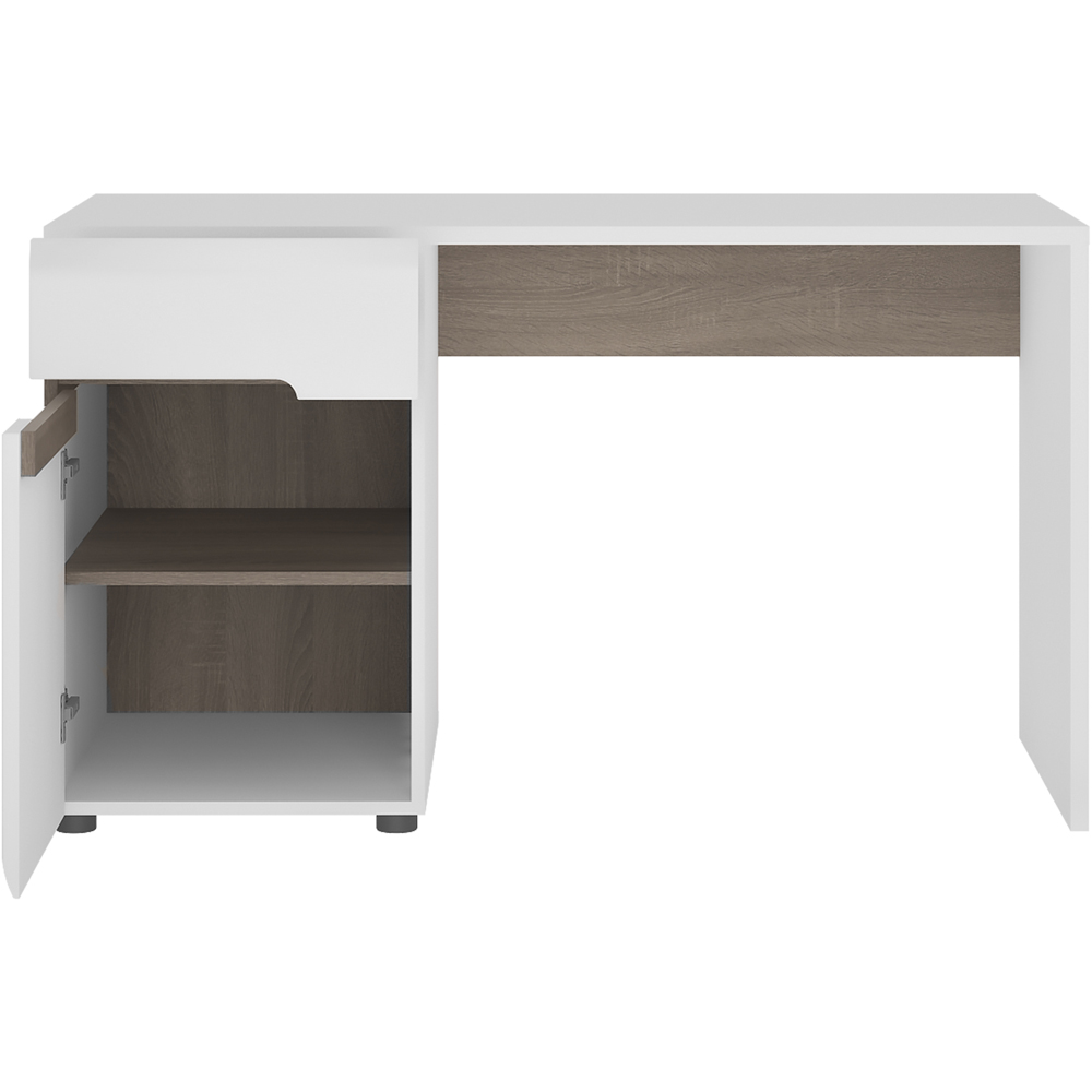 Florence Chelsea White and Oak Dressing Table Image 3