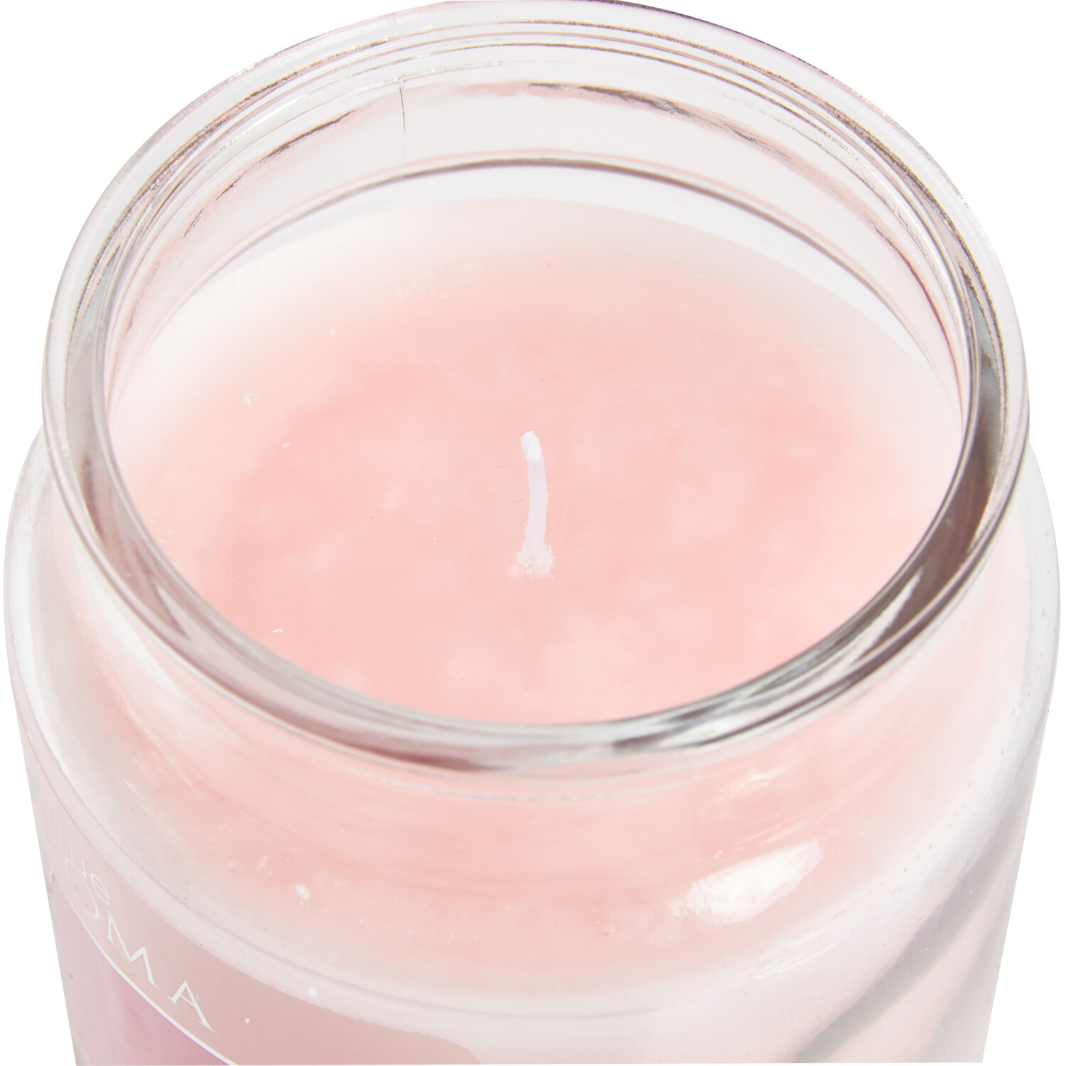 True Aroma Large Mason Jar Candle - Candyfloss Clouds Image 4
