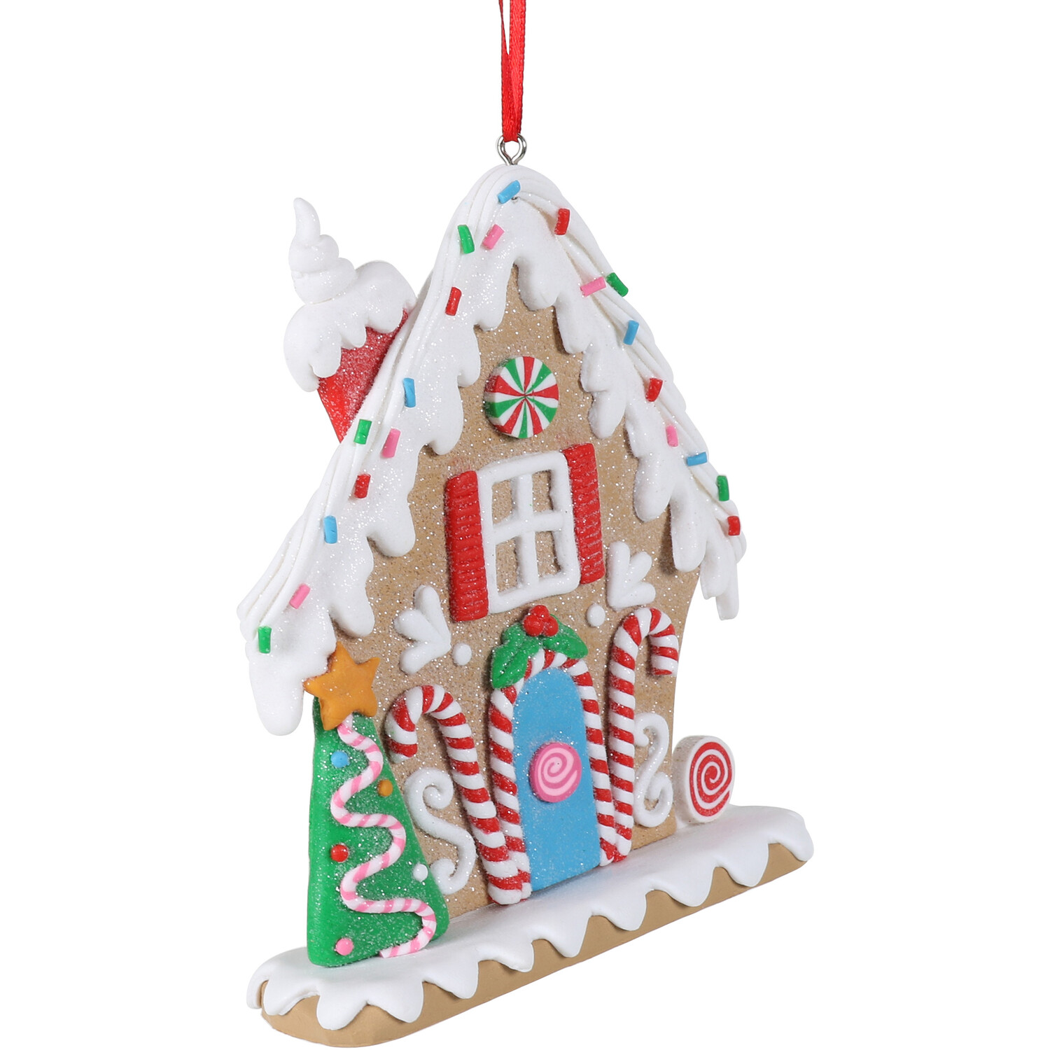 Hanging Candy Cane House Decoration Image 2
