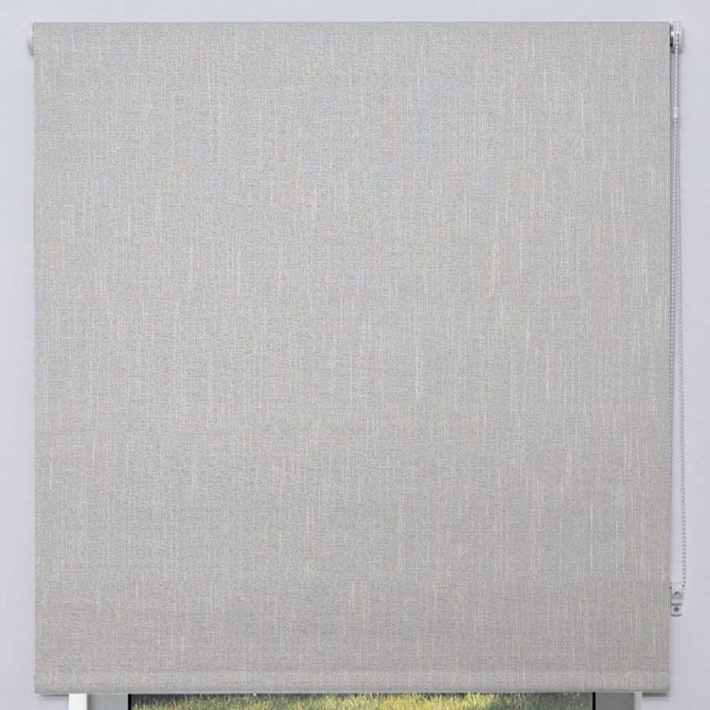 Textured Blackout Blind - Linen / 90cm Image 5