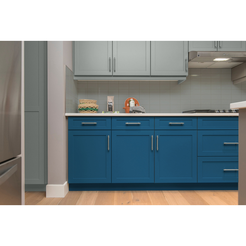 Johnstone's Deep Blue Gulf Cupboard Paint 750ml Image 4