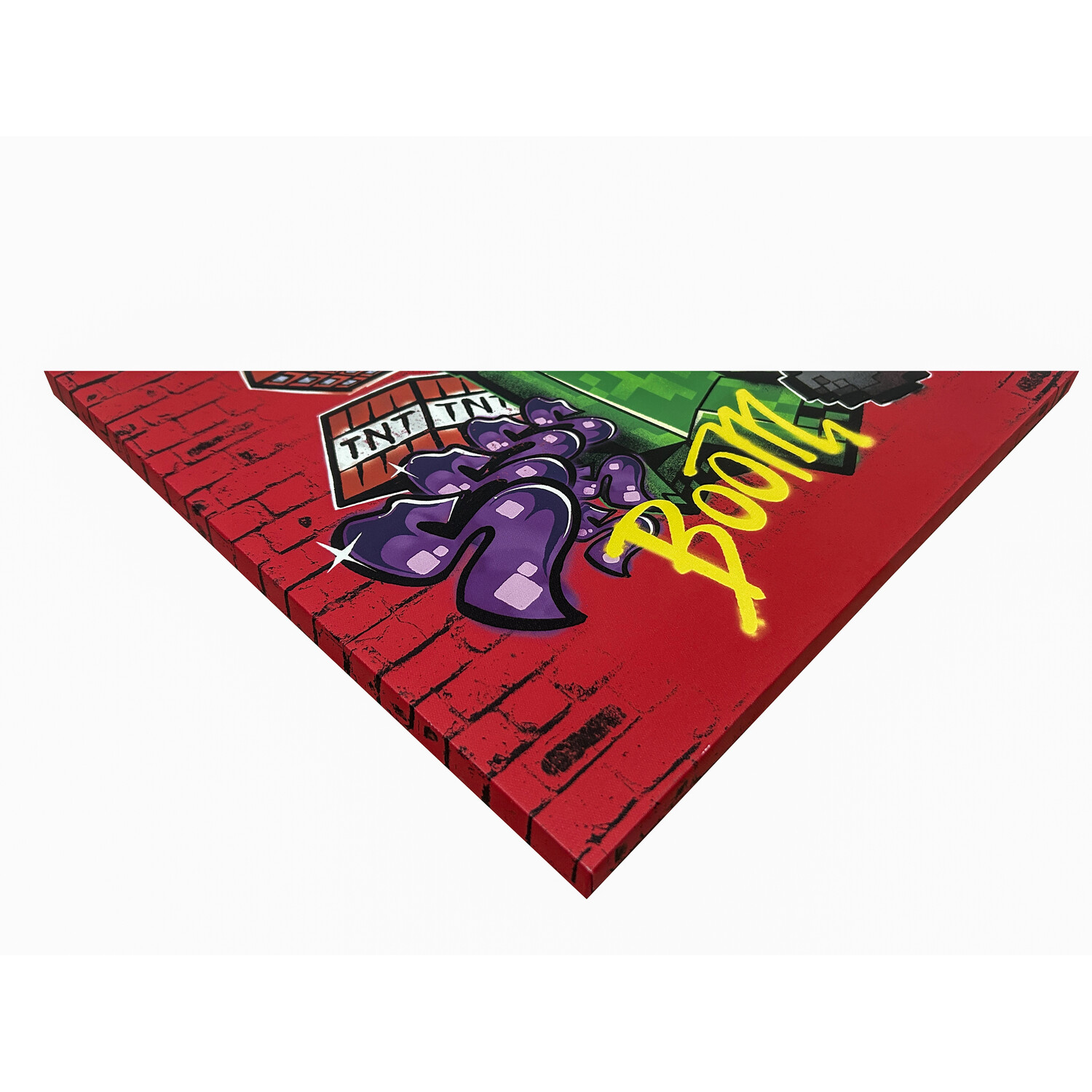 Minecraft Mascot Canvas - Multicolour Image 5