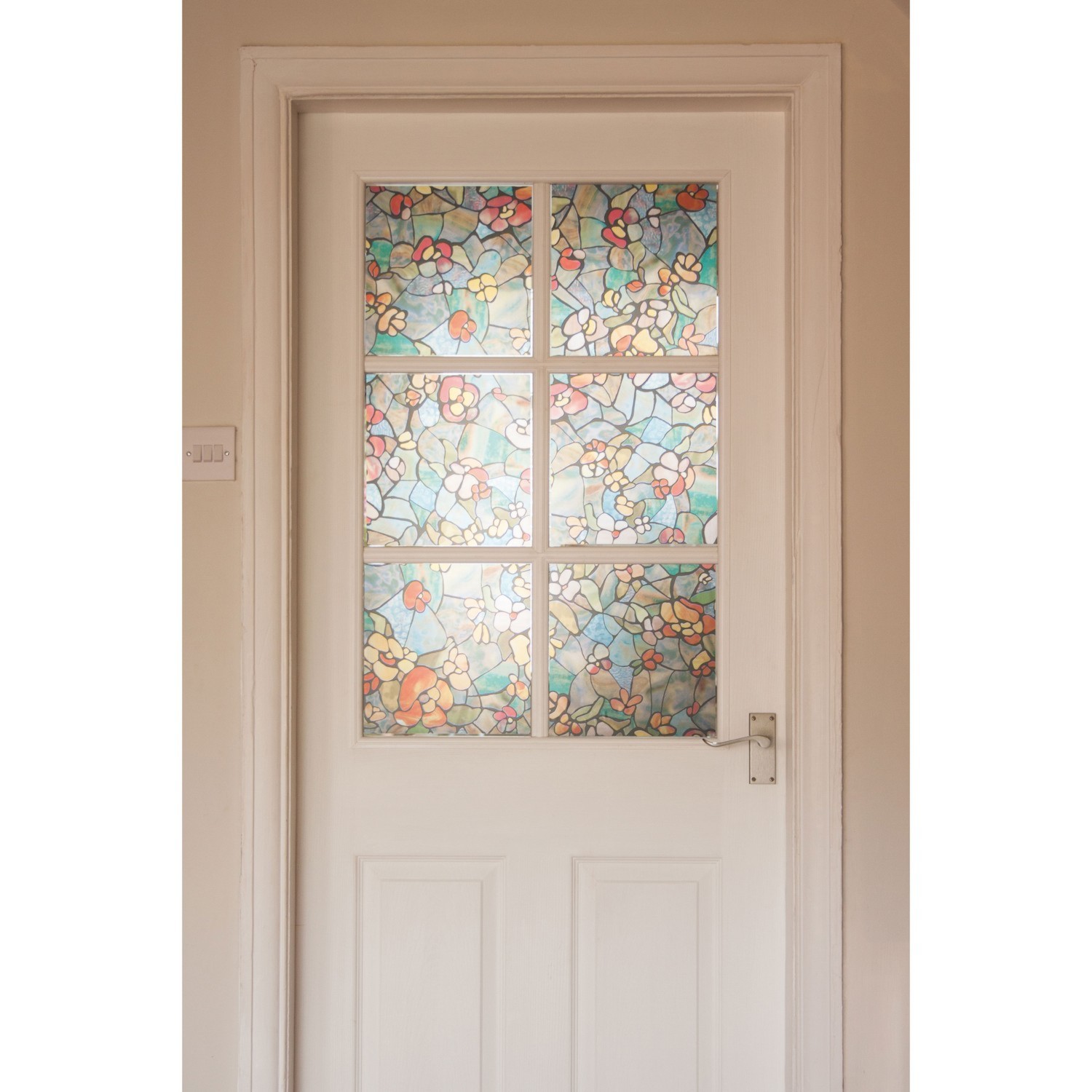 d-c-fix Venetian Garden Stained Glass Window Sticky Back Plastic Vinyl Wrap Film 45cm x 2m Image 5