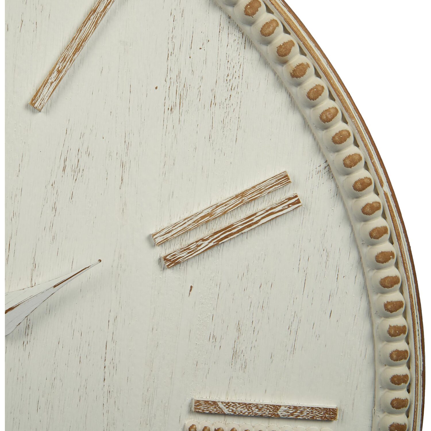 Natural Wooden Bohemia Round Wall Clock 80cm Image 6