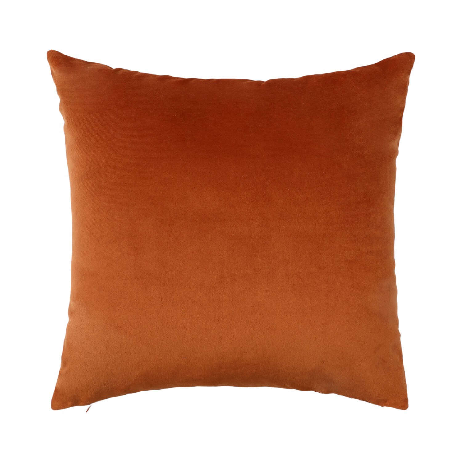 Hazel Embroidered Cushion Rust Image 2