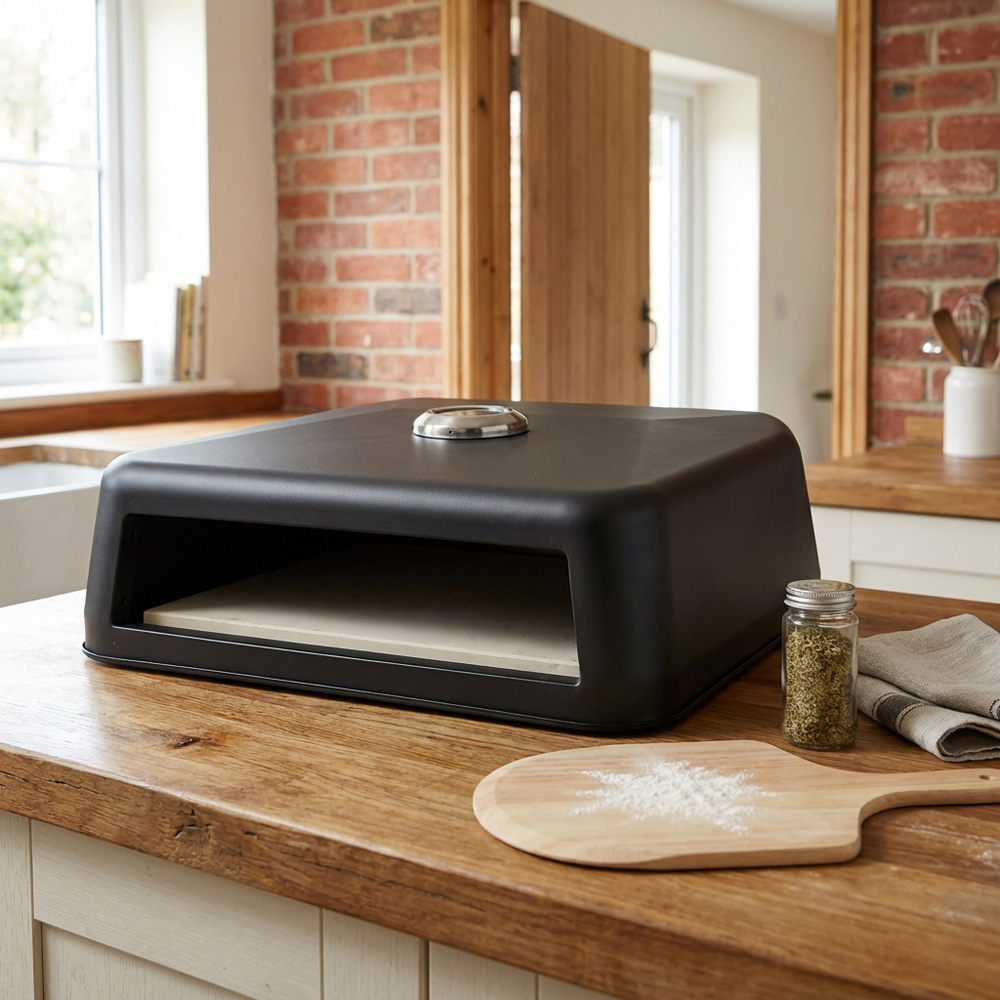 BBQ Pizza Oven - Black Image 4