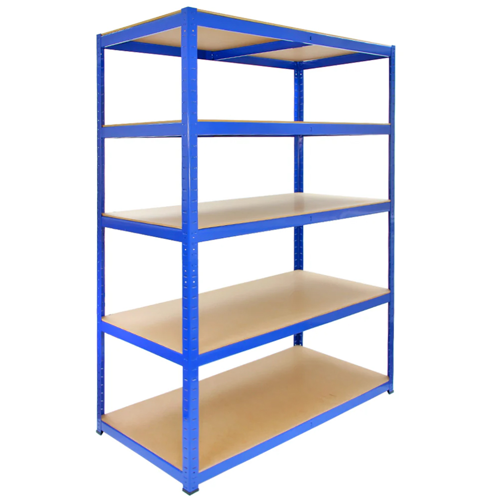 Monster Racking T-Rax Strong Storage Blue Shelf 120cm 9 Pack Image 2