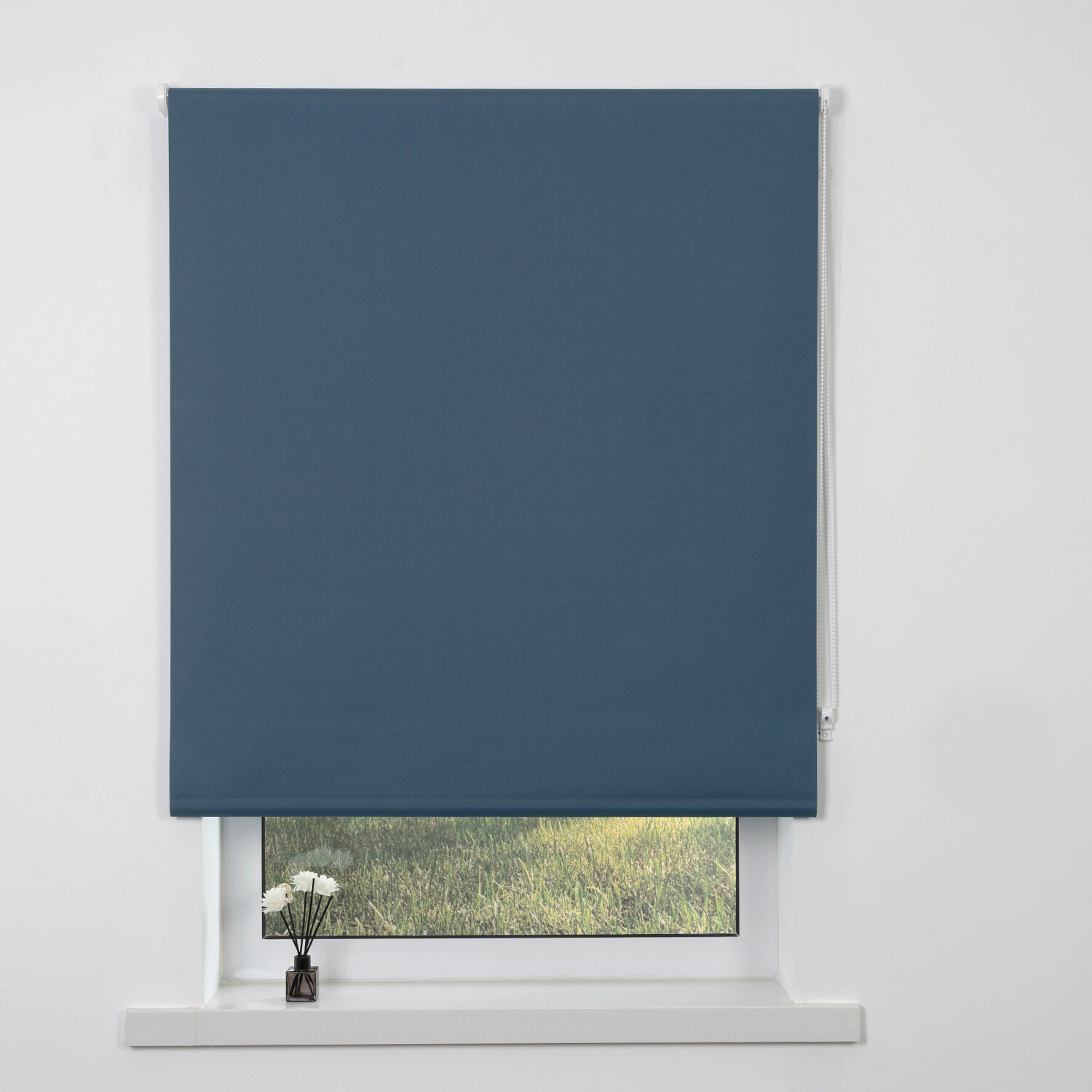 Divante Plain Blackout Roller Blind - Teal / 60cm Image 2
