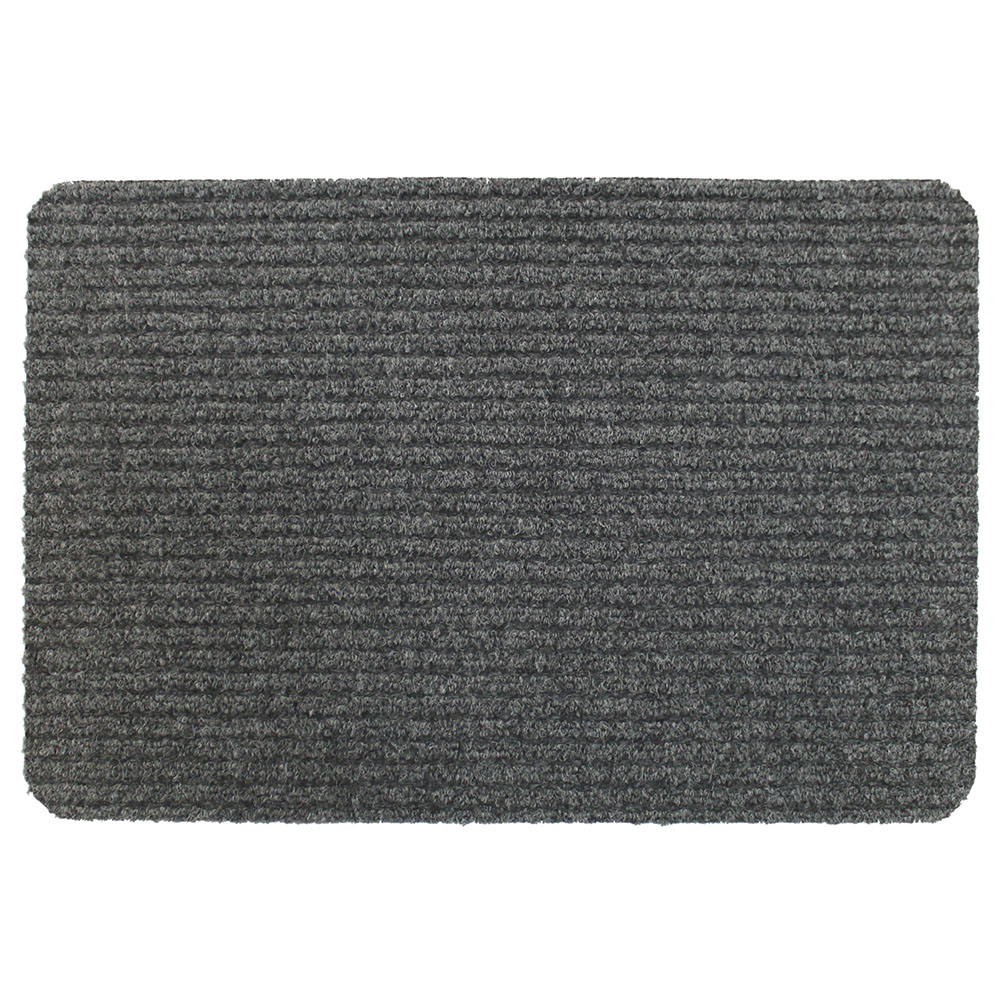 My Home Juno Ribbed Medium Door Mat 60 x 40cm Image 4