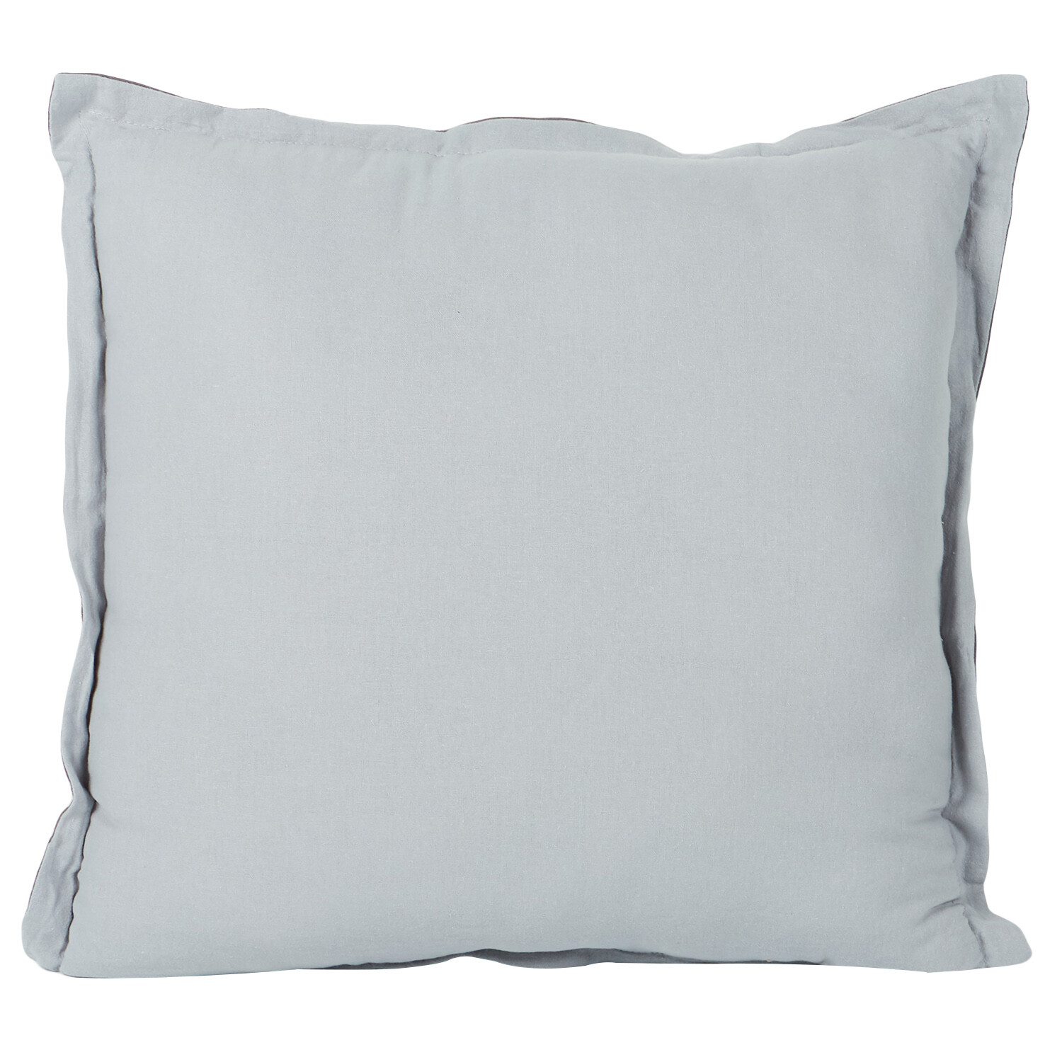 Pack of 2 Reversible Outdoor Cushions - Grey Image 2