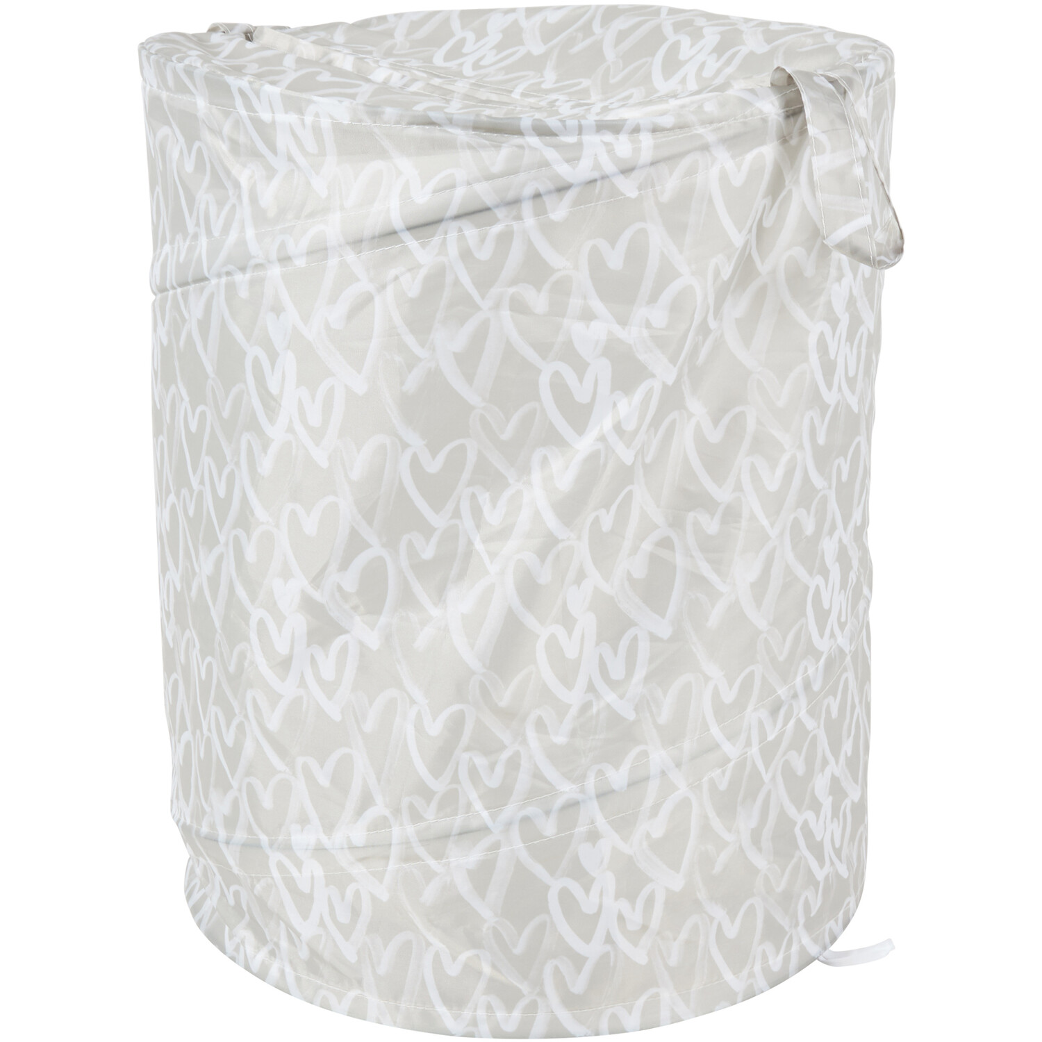 Leopard or Hearts Pop Up Laundry Hamper Image 2
