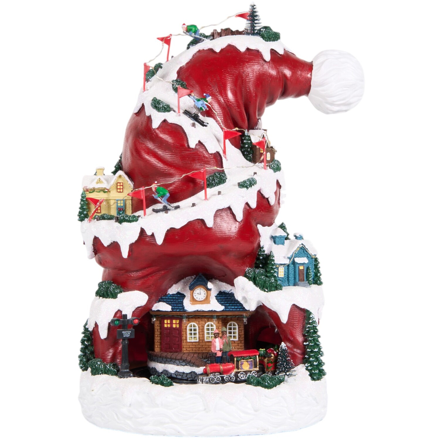 LED Santa Hat TownRed Image 3