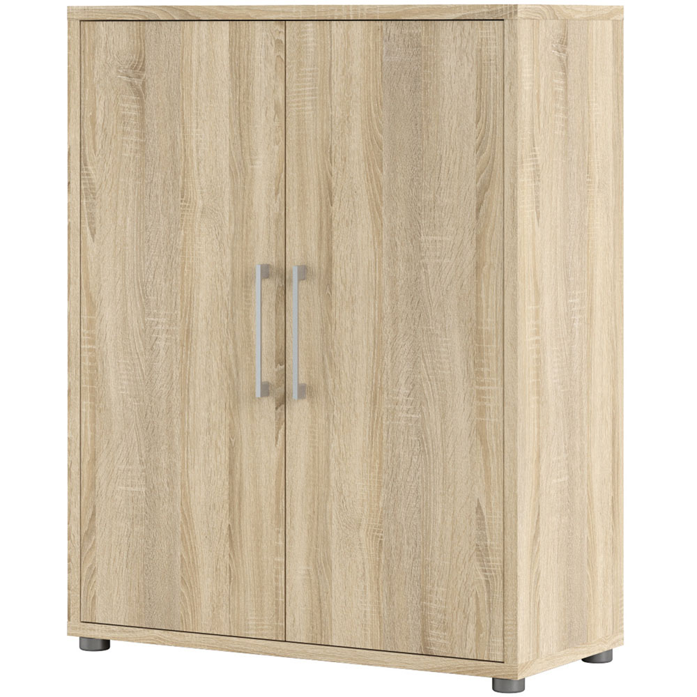 Furniture To Go Prima Oak 2 Door Bookcase Image 3