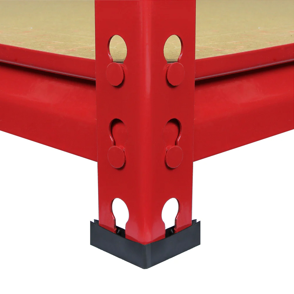 Monster Shop Z-Rax Red Metal Racking Units with Mallet 90cm 5 Pack Image 5