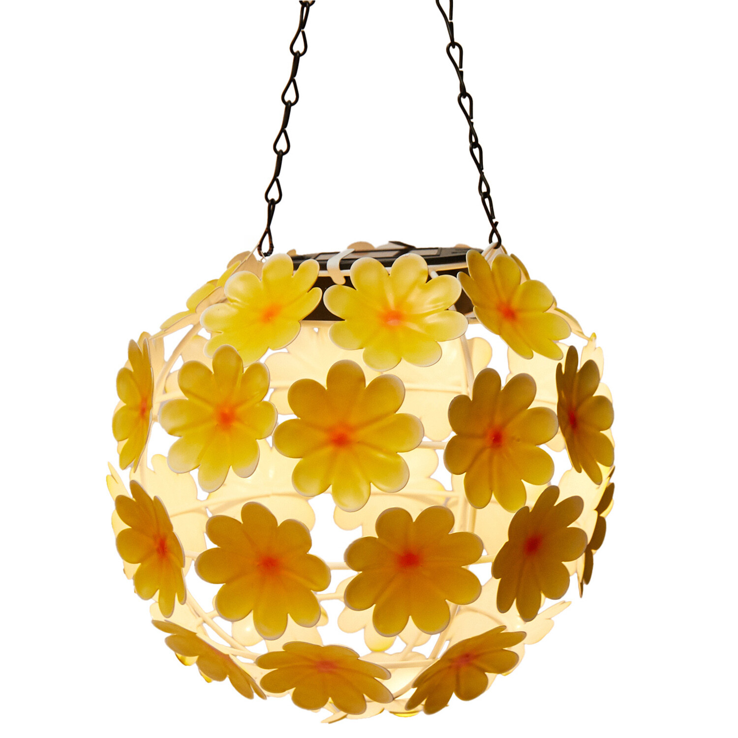 Solar Flower Hanging Ball Light - Multicolour Image 5