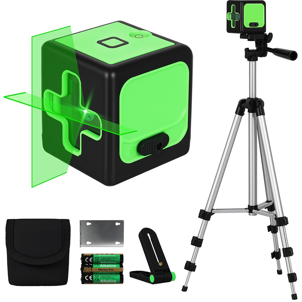 Traderight HW0281-UK Green Self-Levelling Laser Level with Tripod Image 3