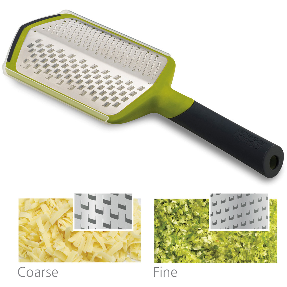 Joseph Joseph Twist Green Coarse and Fine Grater Image 5