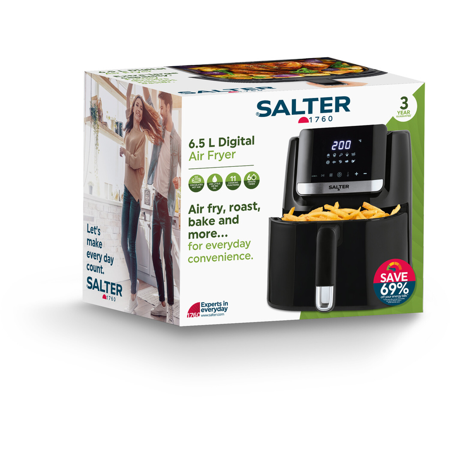 Salter 6.5L Digital Air Fryer Image 2