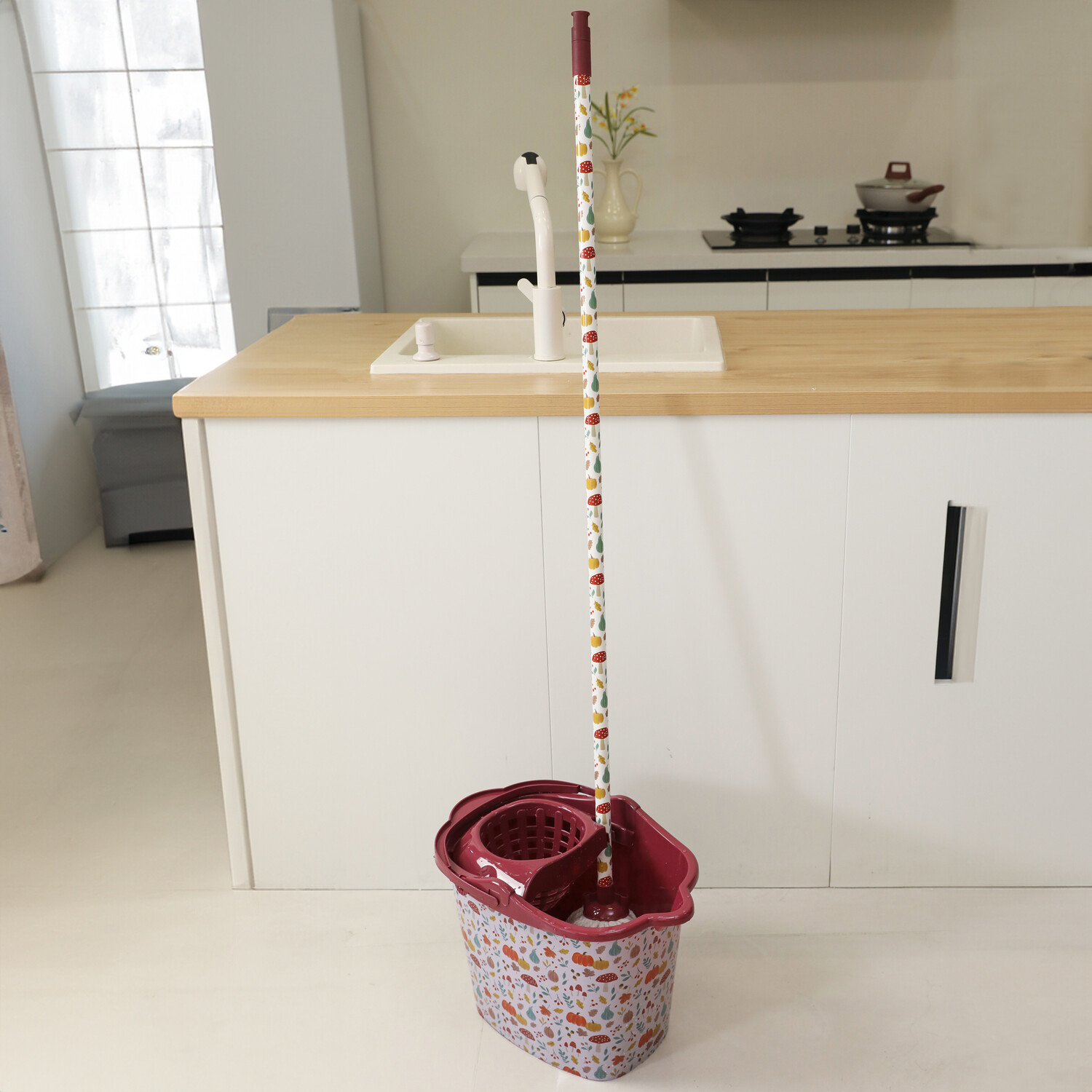 Autumn Pumpkin Bucket 15L Brown Image 6