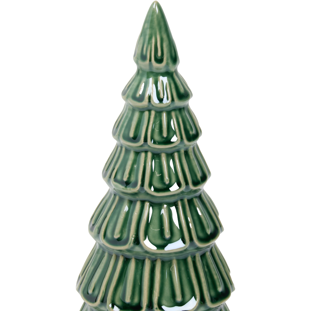 Ceramic Tree Ornament Green Image 3
