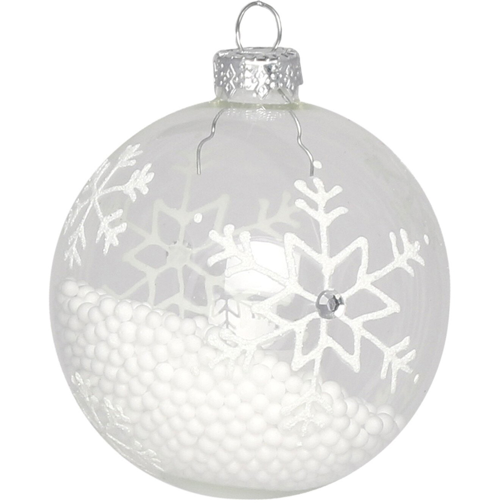 Clear Glass with Design Bauble - Clear Image 2