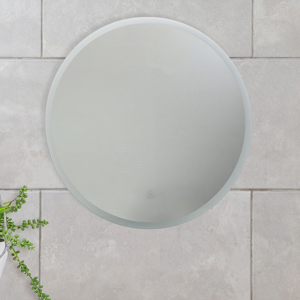 I Touch Boston LED Mirror - Round Image 2