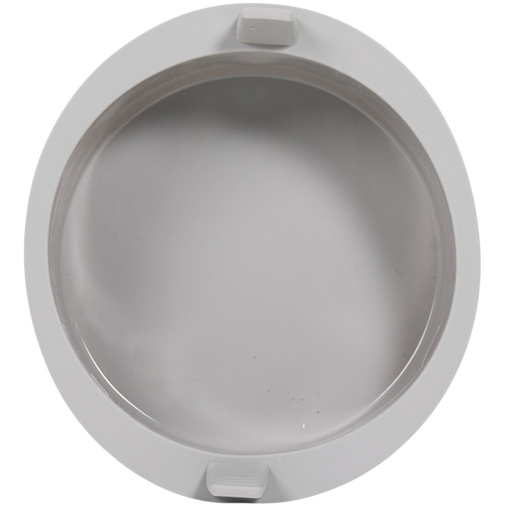 Silicone Air Fryer Cake Mould Grey Round Image 2