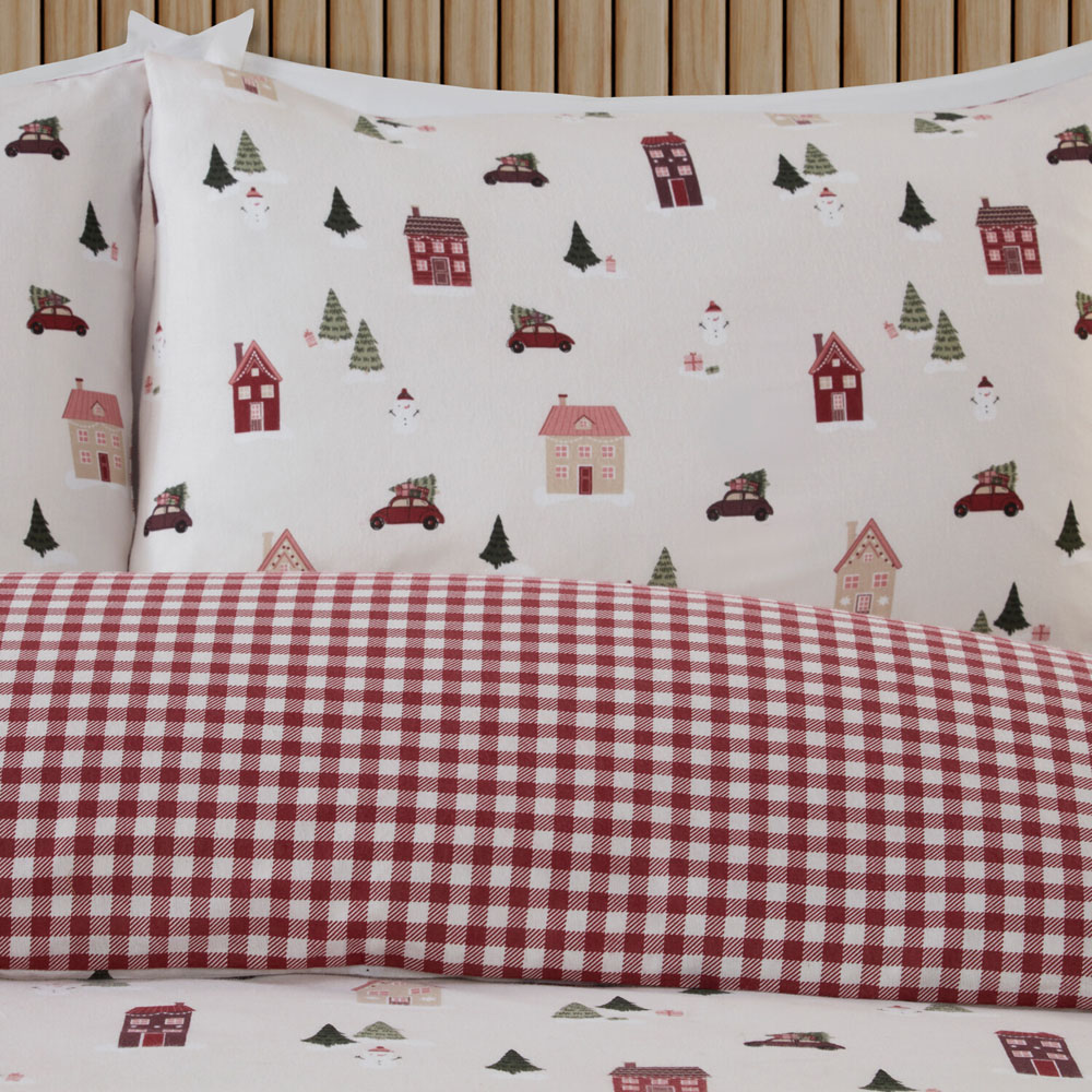Home for Christmas Duvet Set - Multicolour / Superking Image 2