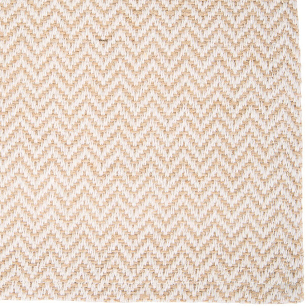 Pack of 2 Herringbone Placemats Natural Image 4