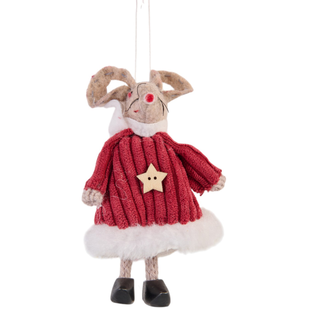 Single Mistletoe Cottage Hanging Dress Mouse in Assorted styles Image 7