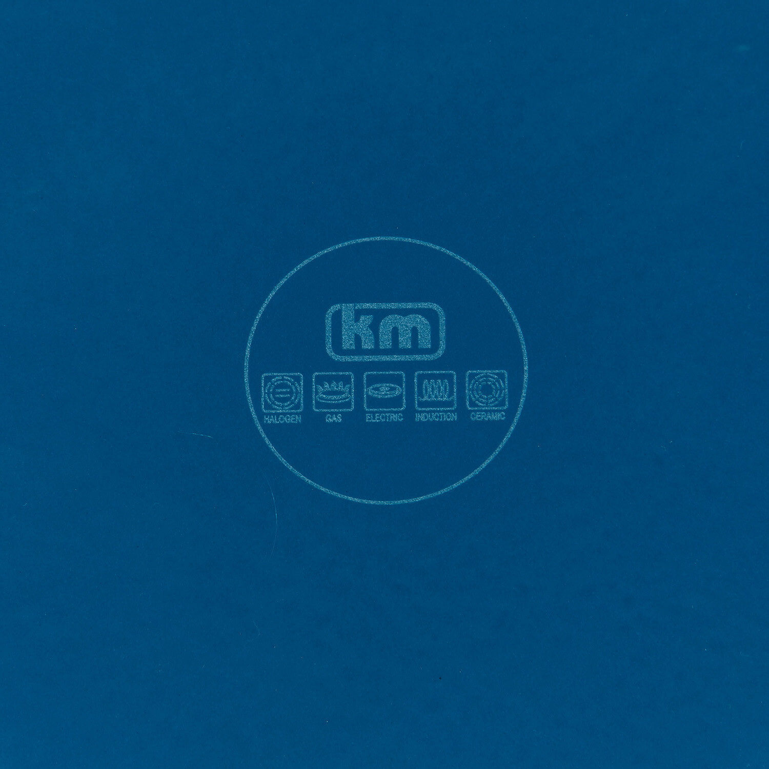 Kitchen Master Blue Cast Iron Fry Pan - Blue Image 4