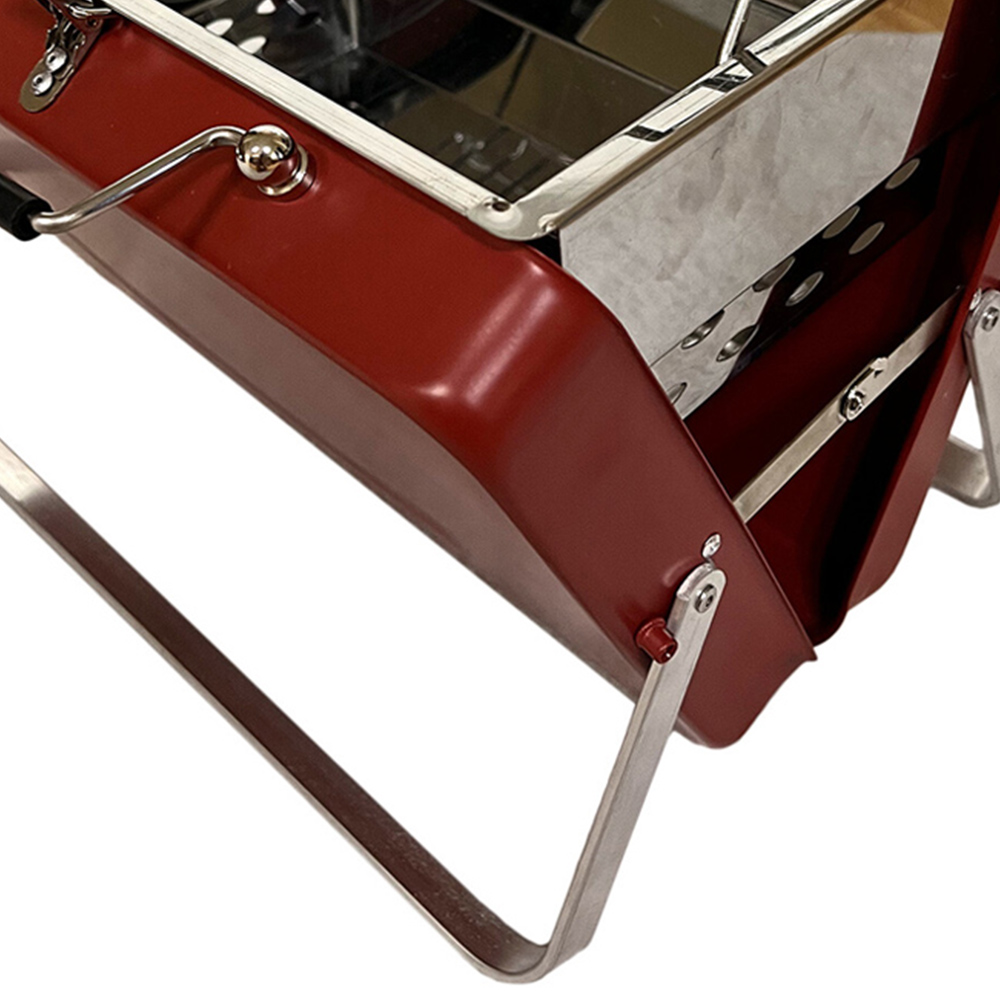 Foldable BBQ Grill - Red Image 4