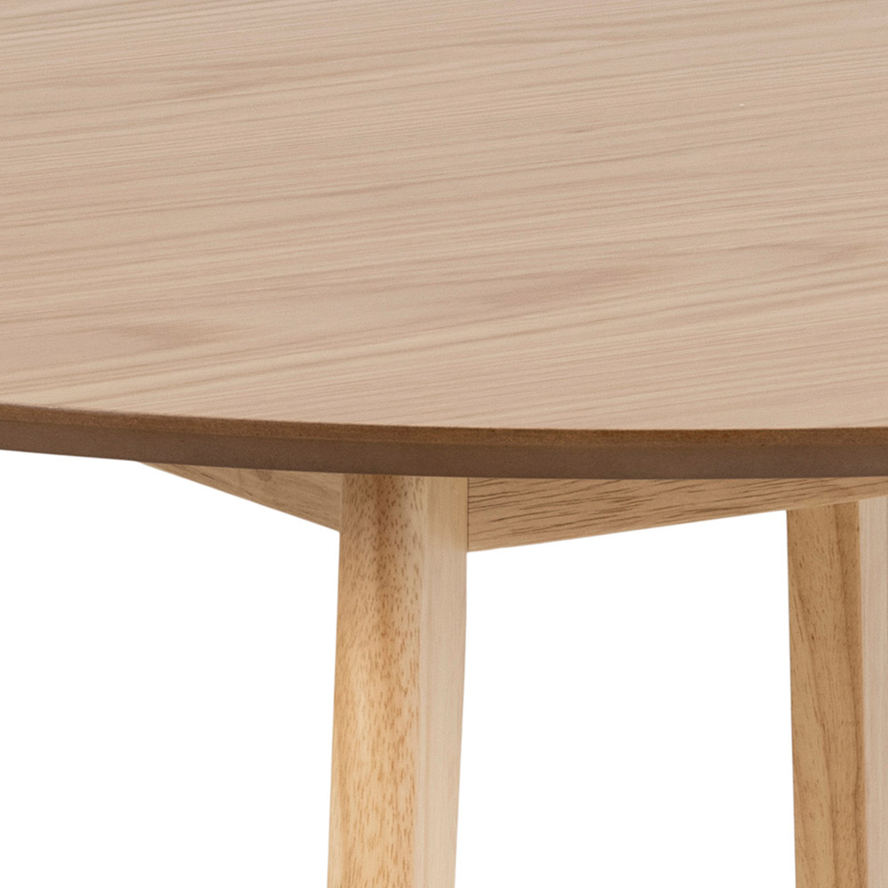 Furniture To Go Roxby Oak 4 Seater Round Dining Table Image 4