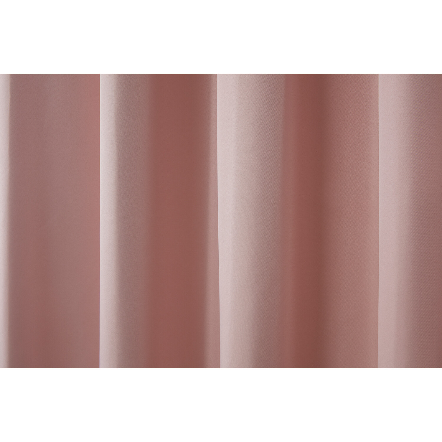 Pink Kids Blackout Eyelet Curtains 117cm Image 4