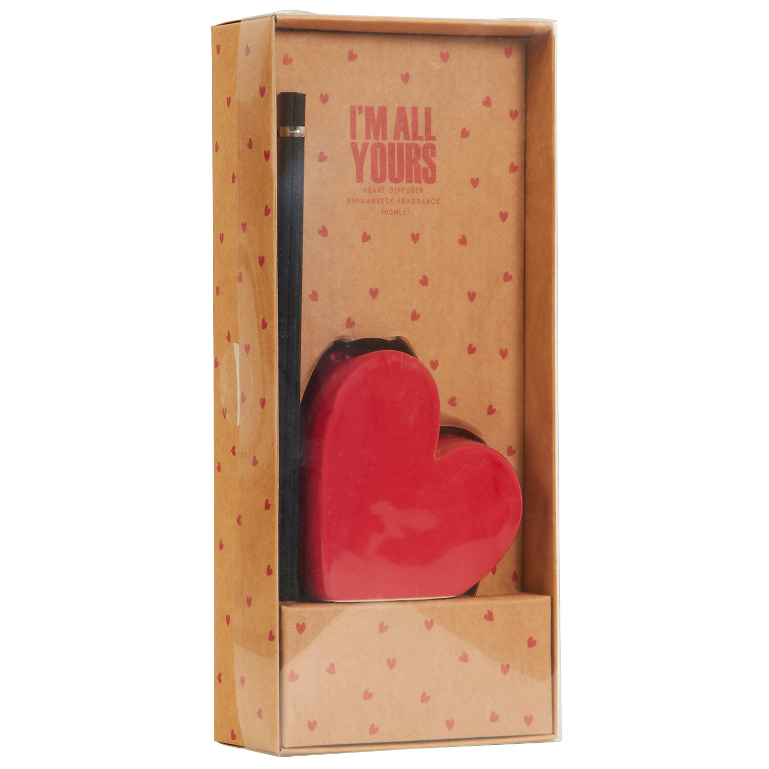 Love Heart Diffuser 100ml - Red Image 2