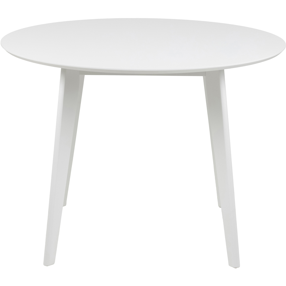Furniture To Go Roxby White 4 Seater Round Dining Table Image 2