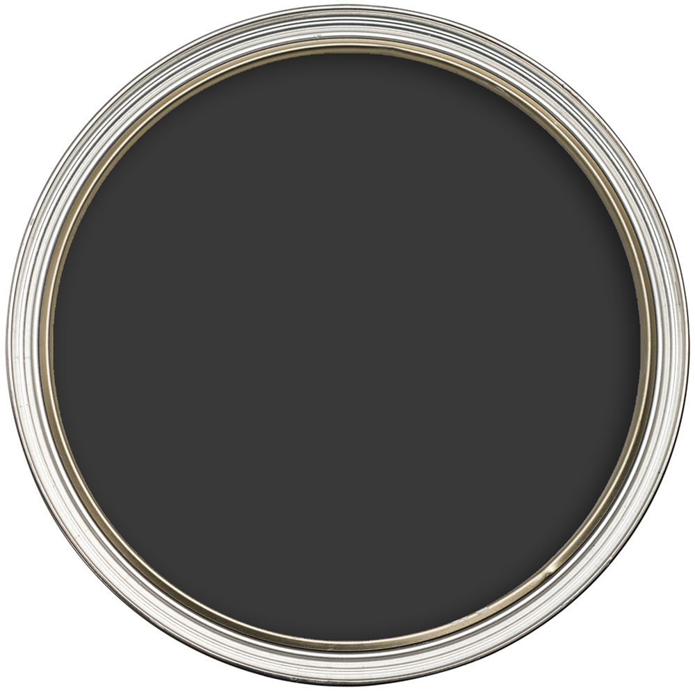 Johnstone's Wood & Metal Black Satin Paint 750ml Image 3