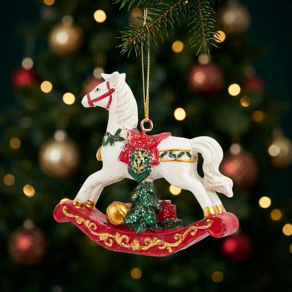 Rocking Horse Hanging Decoration Image 2