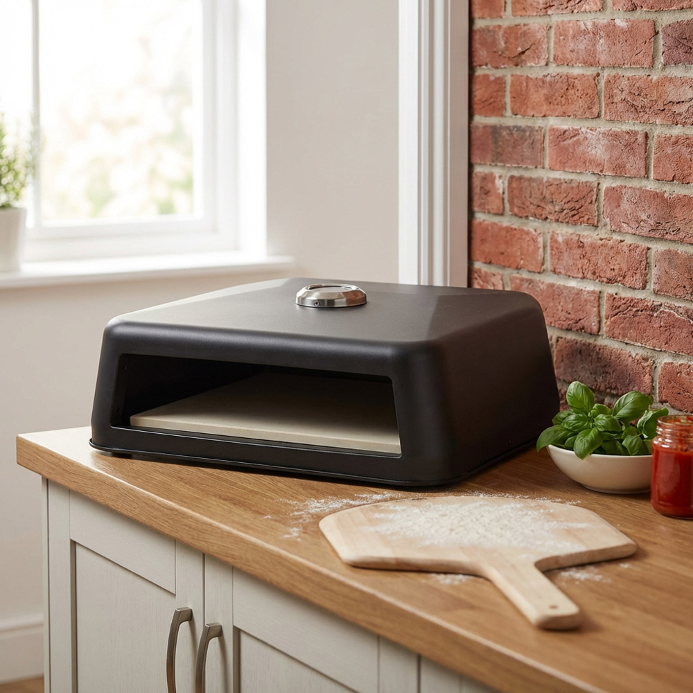 BBQ Pizza Oven - Black Image 5