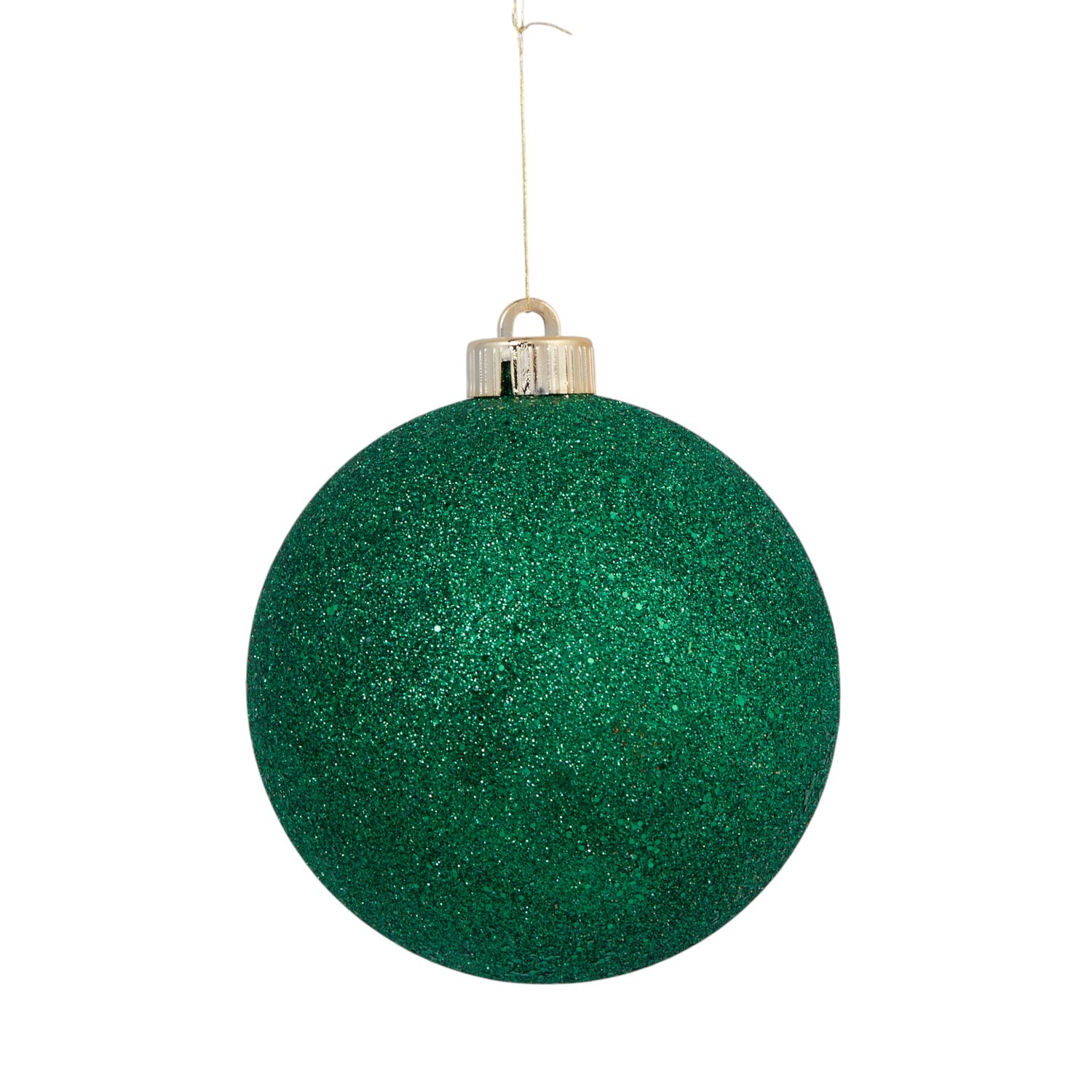 Pack of 6 Sleigh Bells Ring Baubles Red Image 6