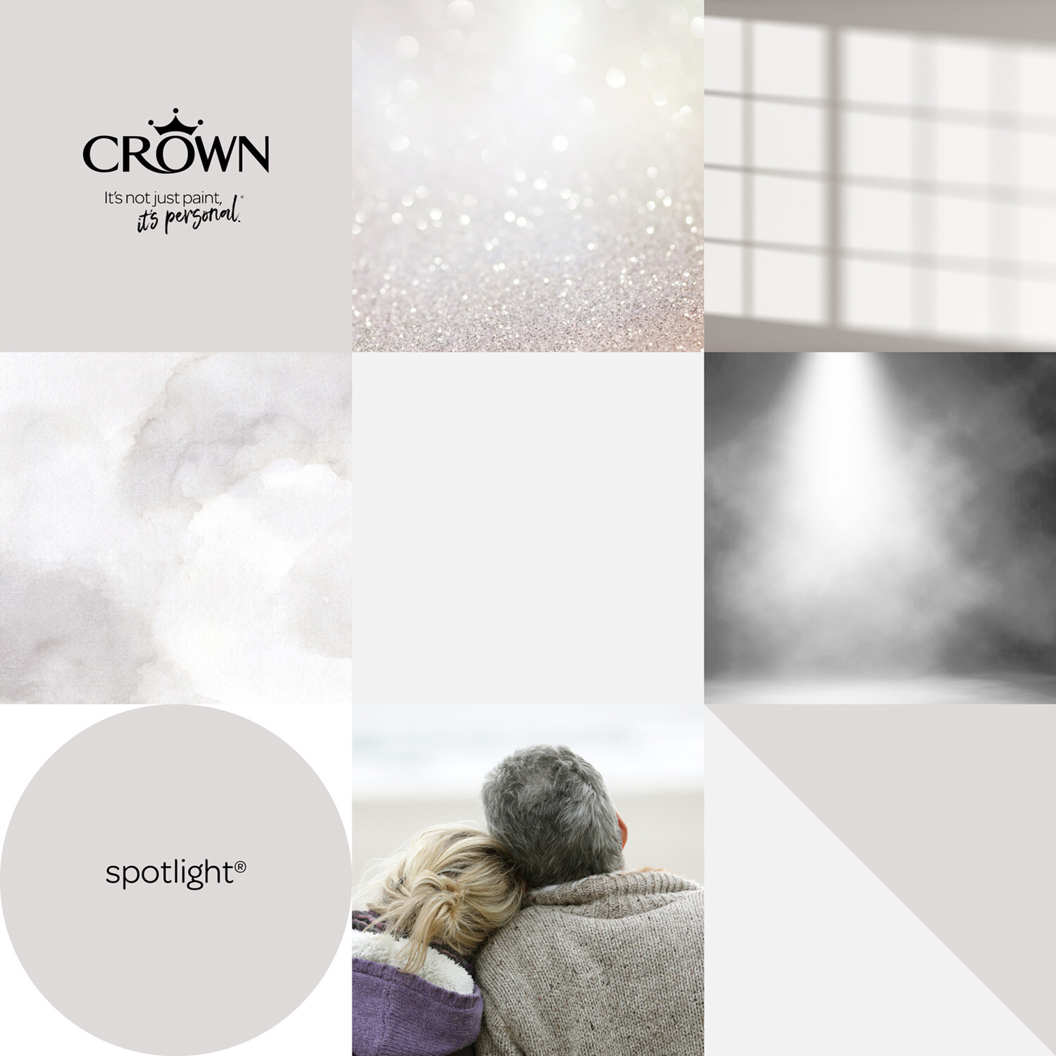 Crown Walls & Ceilings Spotlight Mid Sheen Emulsion Paint 2.5L Image 7