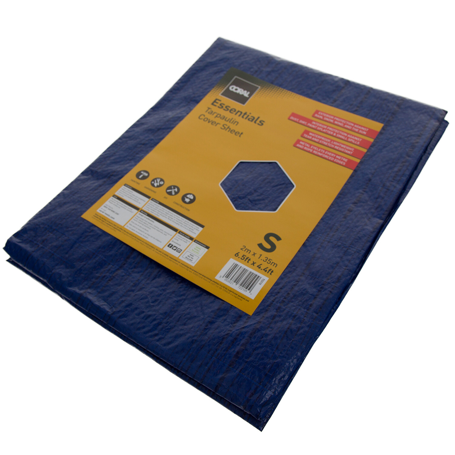 Coral Essentials Tarpaulin - Blue / S Image 2