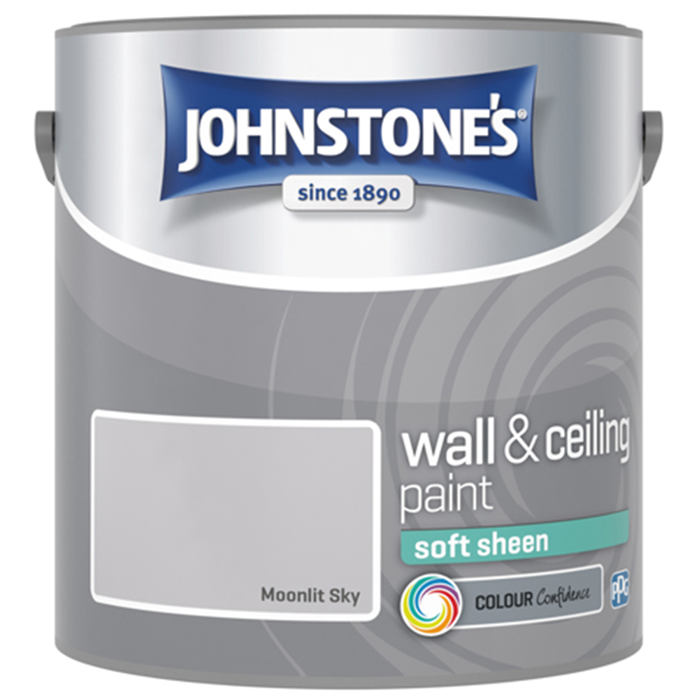 Johnstone's Walls & Ceilings Moonlit Sky Soft Sheen Paint 2.5L Image 2